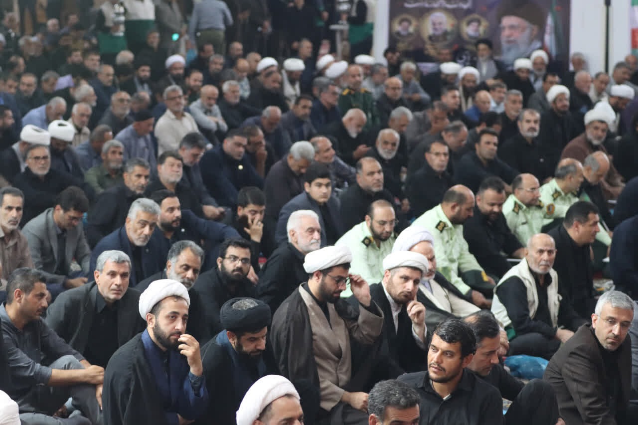 مراسم بزرگداشت رهبر شهید در ساری