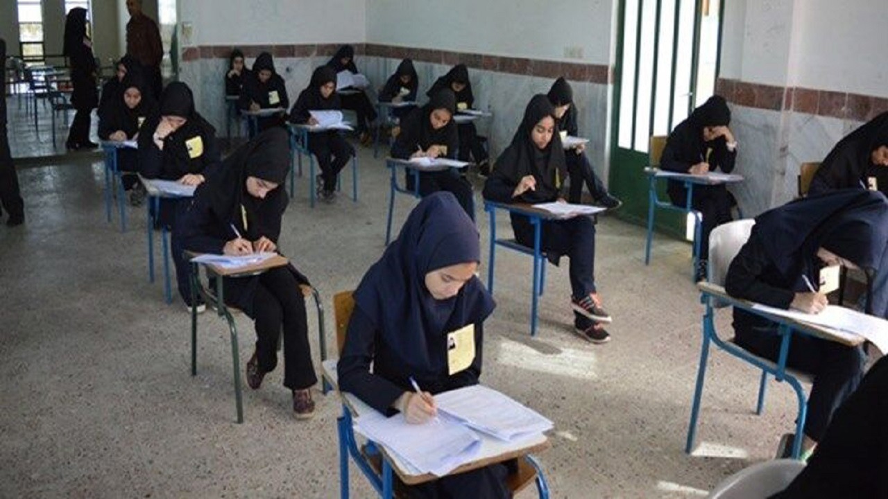 برگزاری امتحانات نهایی دانش آموزان، طبق برنامه در مازندران