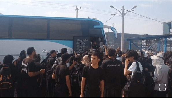 اتوبوس‌های چهار استان در مرز مهران با کمبود مواجه شد