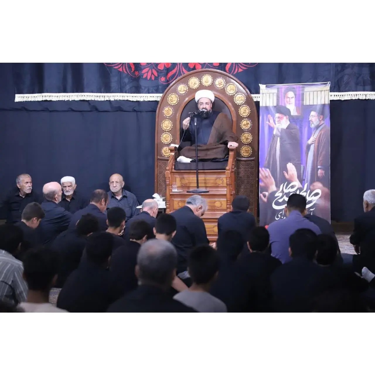 حضور استاندار مازندران در اجتماع بزرگ سوگواری اربعین حسینی علیه السلام