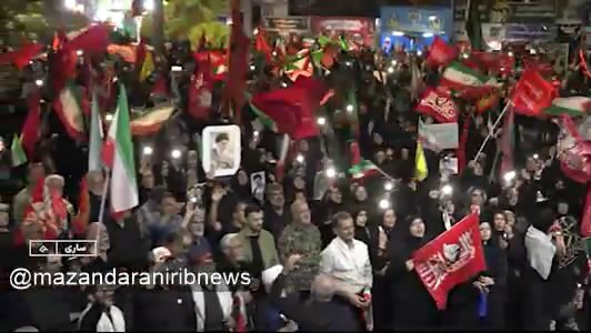 در پناه پرچم ایران؛ شب‌های اقتدار در مازندران