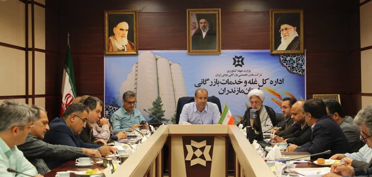 تأمین پایدار نان مازندران در دستور کار غله