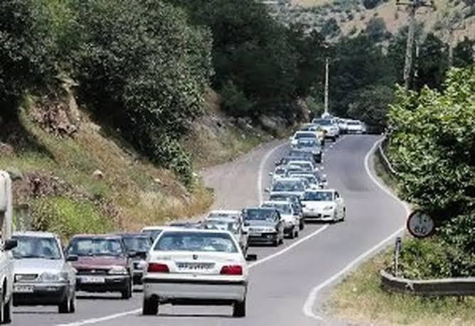ترافیک سنگین در جاده‌های مازندران؛ امروز ۹ شهریور