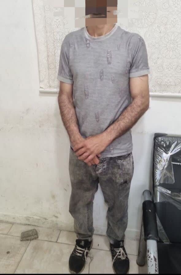 سارق سیم و کابل برق در ساری به دام پلیس افتاد