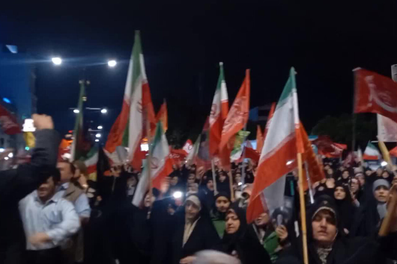 اجتماع باشکوه مردم در بهشهر و بابل