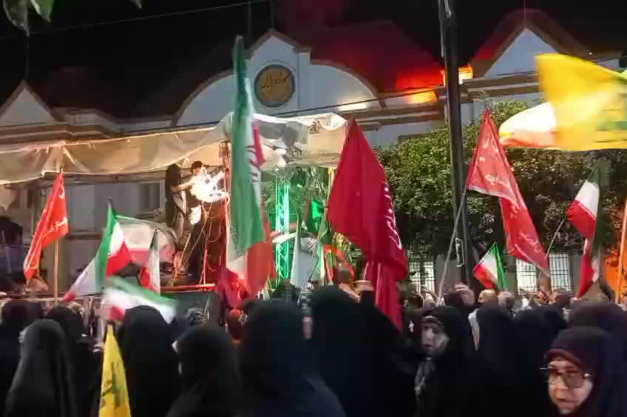 حضور حماسی مردم بابل در میدان خیابان