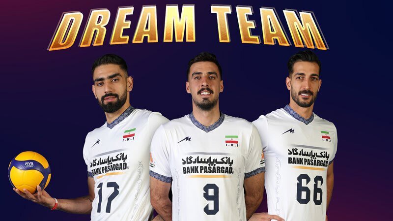 حضور دو بازیکن مازندرانی در تیم منتخب والیبال مردان آسیا