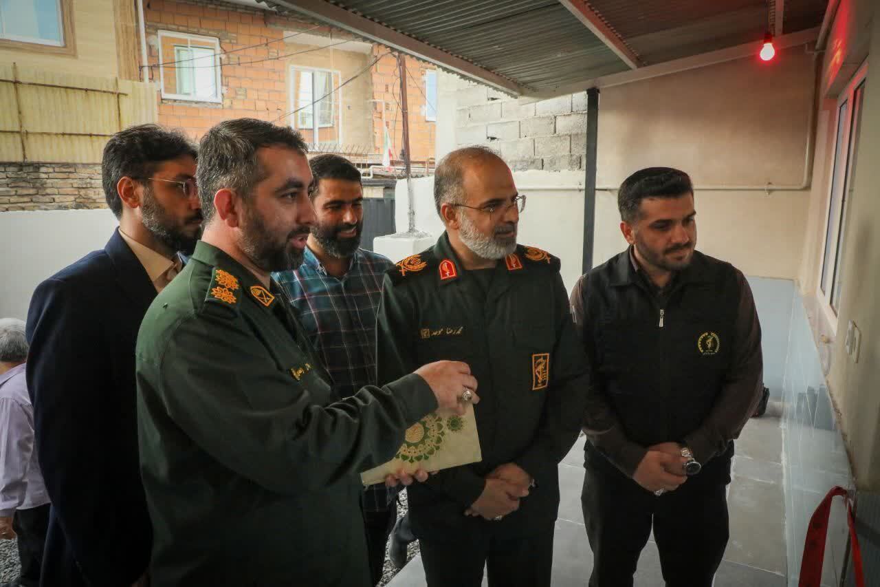 هشتمین طرح مسکن جهادی در ساری به بهره‌برداری رسید