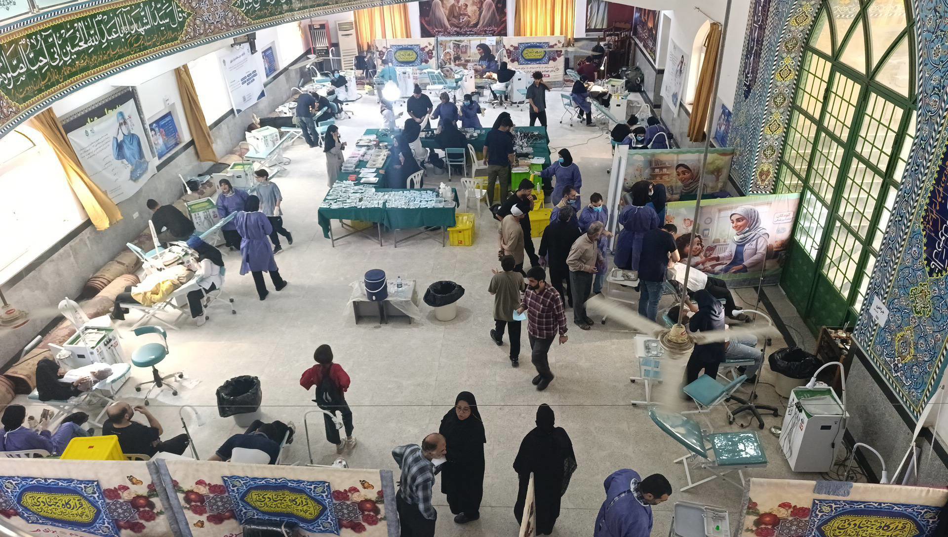 ارائه خدمات رایگان پزشکی و دندانپزشکی در روستاهای قائم‌شهر