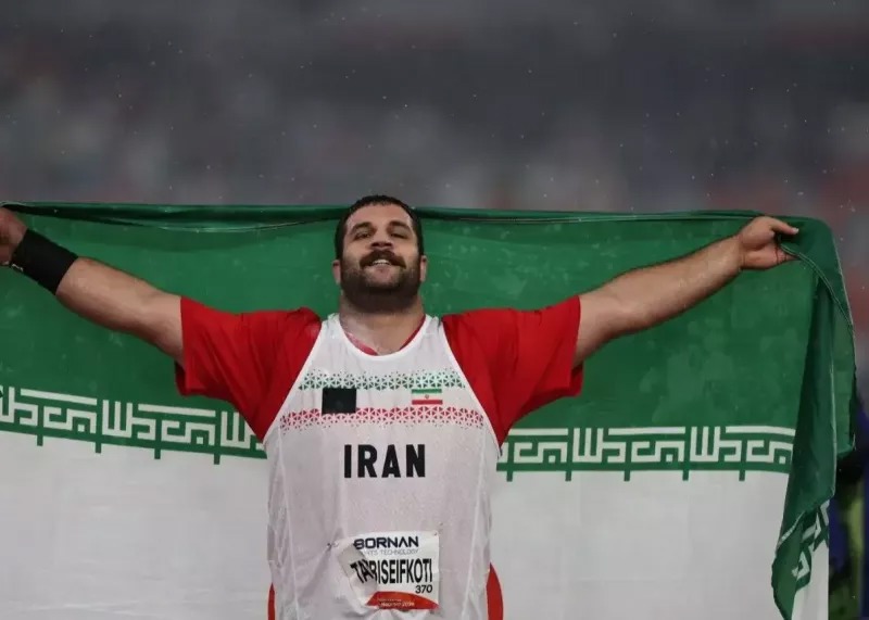 سورپرایز پرتابگر ایران؛ طلای هفتم زیر‌ باران