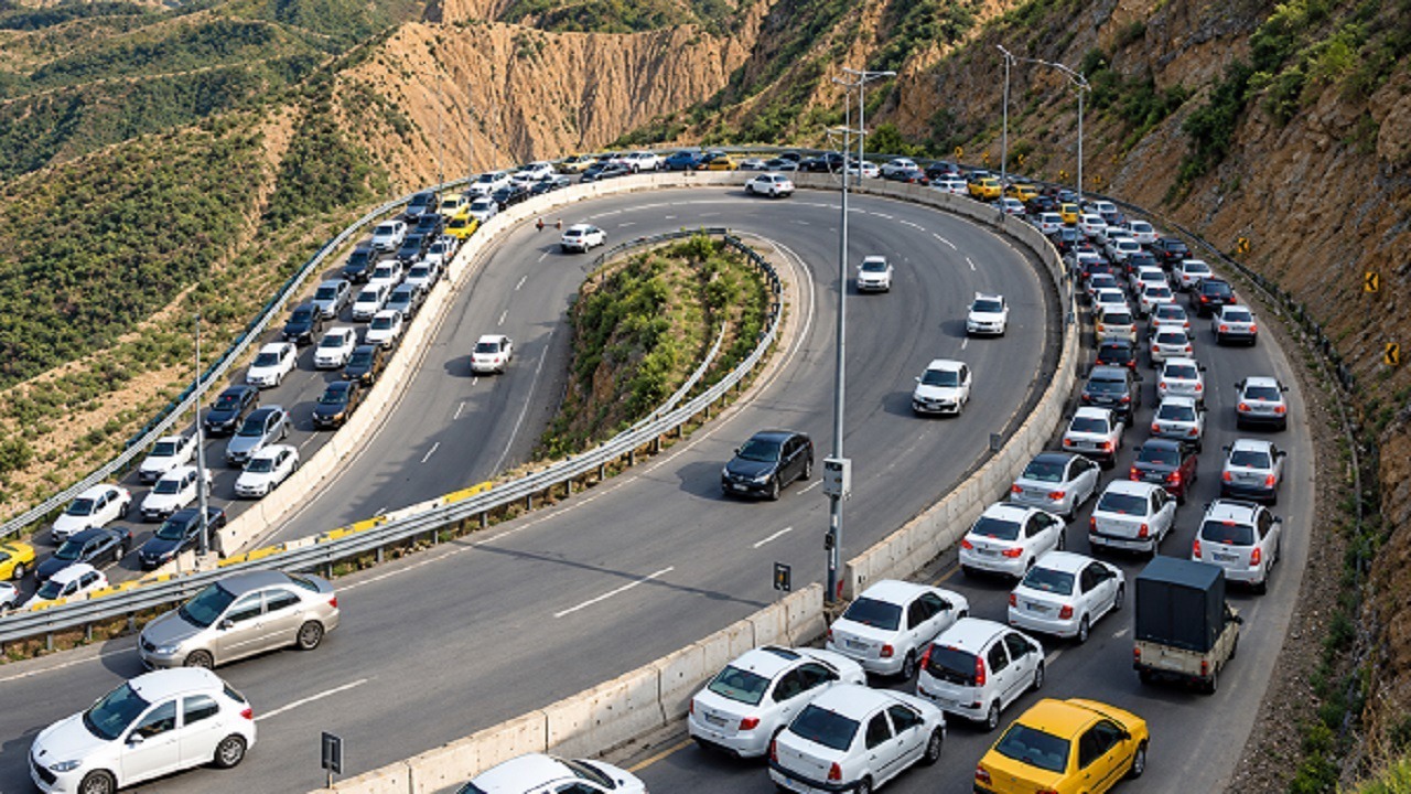 ثبت تردد بین استانی بیش از ۳۲ میلیون خودرو در  محورهای مازندران
