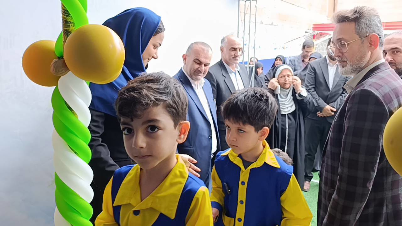 طنین زنگ غنچه‌ها در کودکستان‌های مازندران