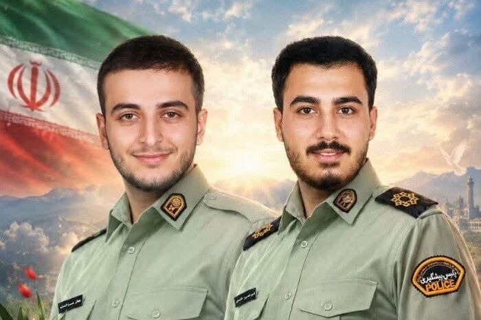 مراسم تشییع پیکر مطهر ۲ شهید مدافع امنیت با حضور باشکوه مردم در ساری