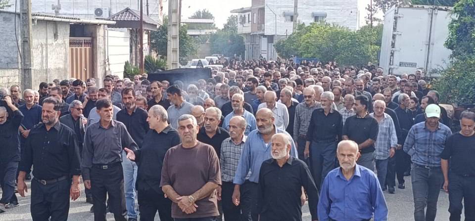 کربلایی محمدزمان گیلکی بیشه به فرزند شهیدش پیوست
