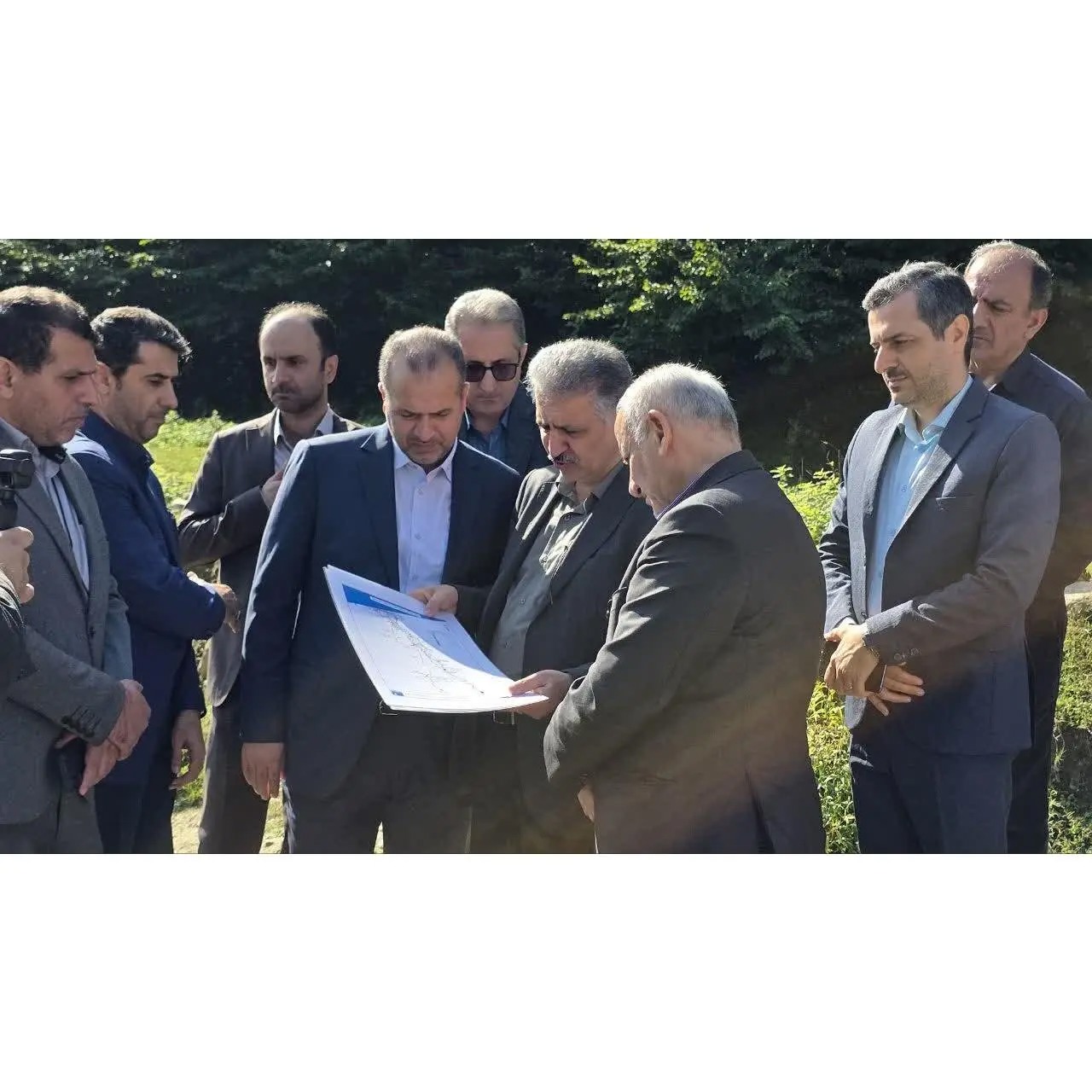 استاندار مازندران شخصاً روند پروژه را بررسی کرد