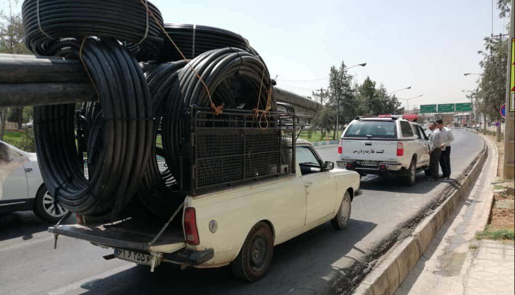 کشف تخلفات اضافه‌تناژ در جاده‌های بوشهر ۲۵ درصد افزایش یافت