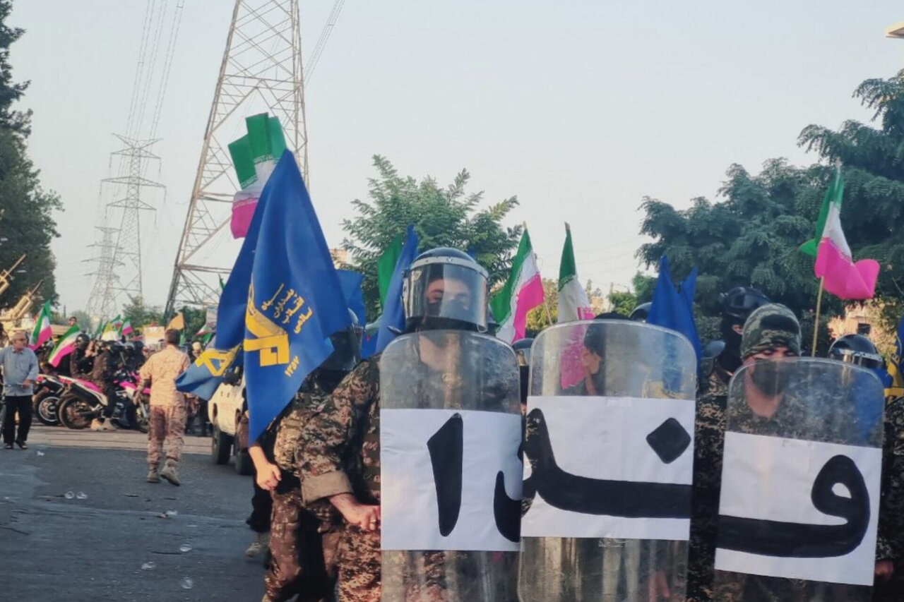 رزمایش جانفدایان ایران در قائمشهر