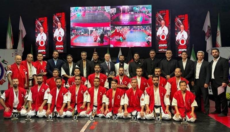 ایران قهرمان مسابقات جهانی WKO در پاکدشت شد