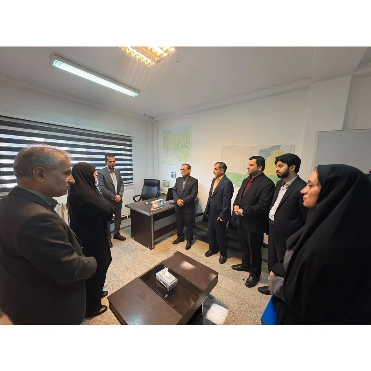 بازدید معاون استاندار مازندران از بخشداری بلده و تأکید بر بهبود خدمات اداری