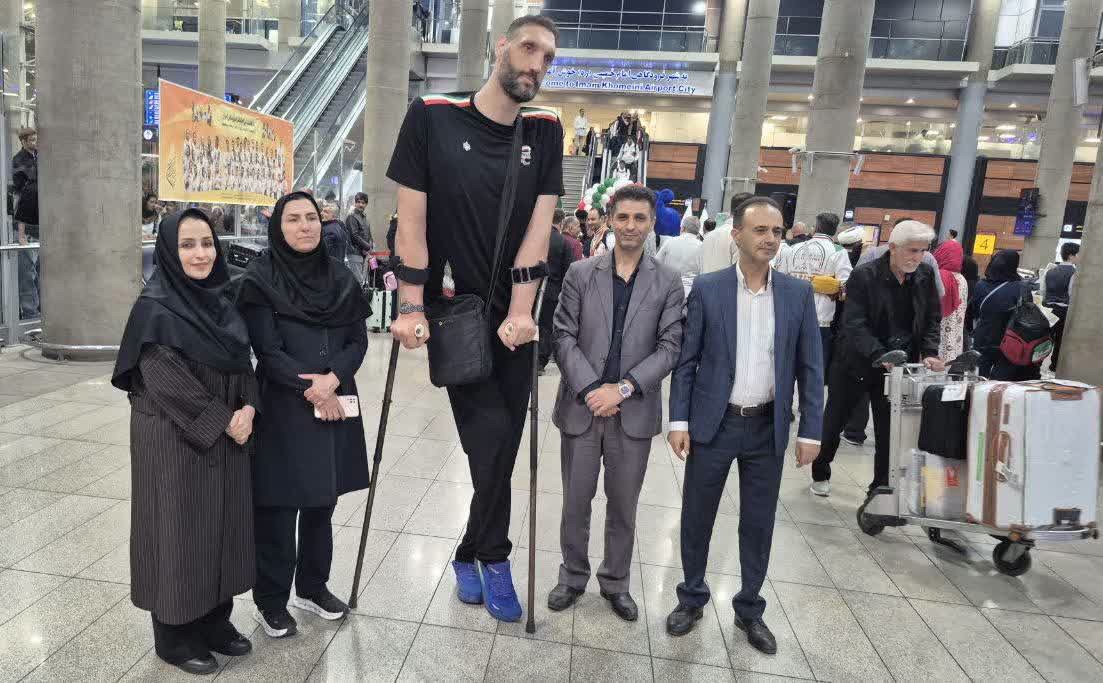 استقبال از قهرمان مازندرانی والیبال نشسته بازی‌های پاراآسیایی ناگویا
